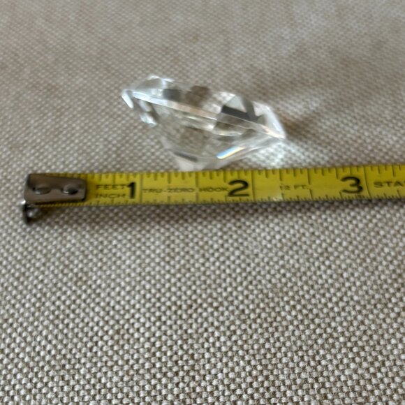 Oleg Cassini Crystal Paperweights 1 inch, Lot of 17 - Picture 3 of 5